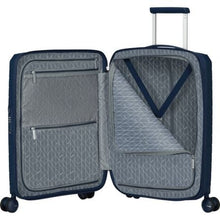 -2-Maleta de Cabina American Tourister FastForward Spinner Expansible 55cm/ 55x40x23cm/ 4 Ruedas/ Azul Marino-2