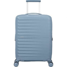 --Maleta de Cabina American Tourister FastForward Spinner Expansible 55cm/ 55x40x23cm/ 4 Ruedas/ Azul-