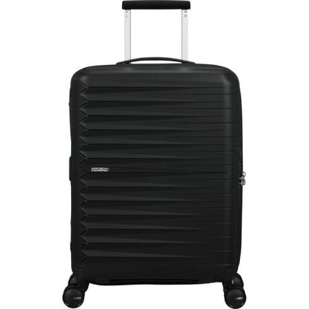 --Maleta de Cabina American Tourister FastForward Spinner Expansible 55cm/ 55x40x23cm/ 4 Ruedas/ Negro-