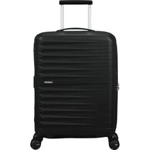 --Maleta de Cabina American Tourister FastForward Spinner Expansible 55cm/ 55x40x23cm/ 4 Ruedas/ Negro-
