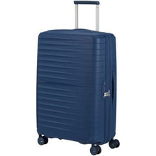 -1-Maleta Mediana American Tourister FastForward Spinner Expansible 68cm/ 68x46x30cm/ 4 Ruedas/ Azul Marino-1