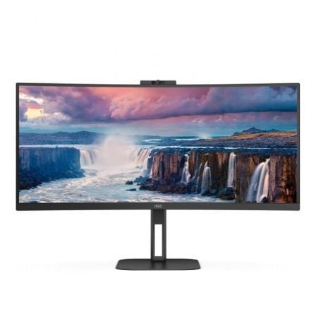 --Monitor Profesional Curvo Ultrapanorámico AOC CU34V5CW/BK 34