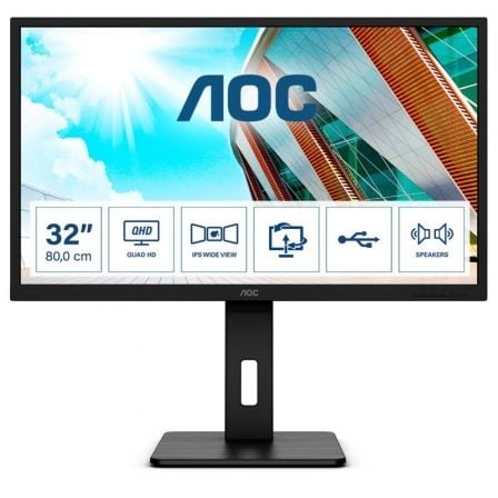 --Monitor Profesional AOC Q32P2 31.5