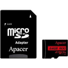 -1-Tarjeta de Memoria Apacer 64GB XC UHS 1 con Adaptador/ Clase 10/ 100MBs-1