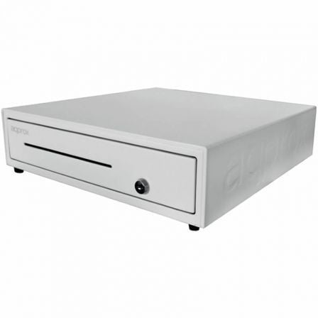 --Cajón Portamonedas Approx appCASH01WH/ Manual y Automático/ Blanco-