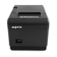 -1-Impresora de Tickets Approx appPOS80AM3/ Térmica/ Ancho papel 80mm/ USB-RS232-Ethernet/ Negra-1