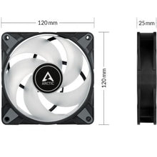 -1-Ventilador Arctic P12 PWM PST A-RGB/ 12cm/ Negro-1