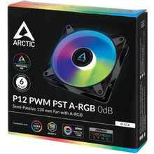 -3-Ventilador Arctic P12 PWM PST A-RGB/ 12cm/ Negro-3