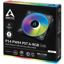 -3-Ventilador Arctic P14 PWM PST A-RGB/ 14cm/ Negro-3