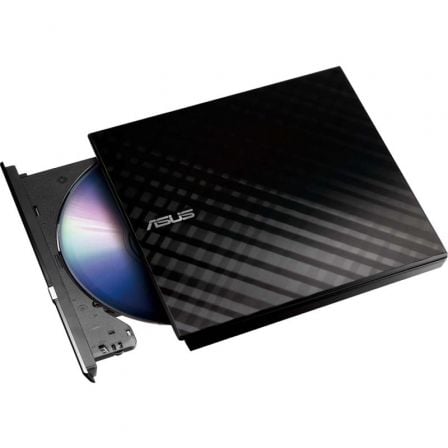--Grabadora Externa CD/DVD Asus SDRW-08D2S-U Lite/ Negra-