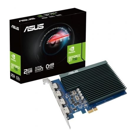 --Tarjeta Gráfica Asus GeForce GT 730/ 2GB GDDR5-