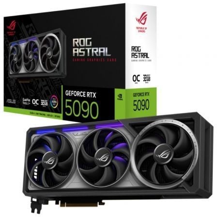 --Tarjeta Gráfica Asus ROG Astral GeForce RTX 5090 OC/ 32GB GDDR7-