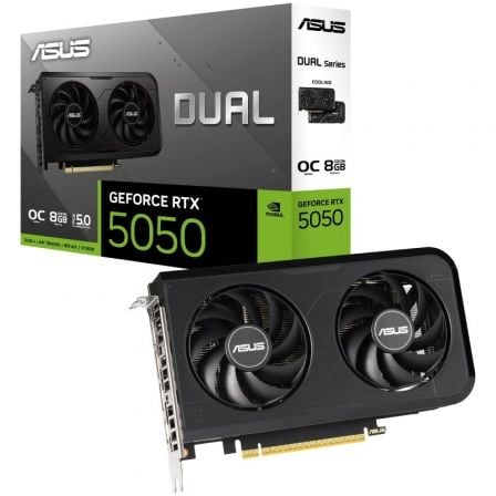 --Tarjeta Gráfica Asus Dual GeForce RTX 5050 OC/ 8GB GDDR6-