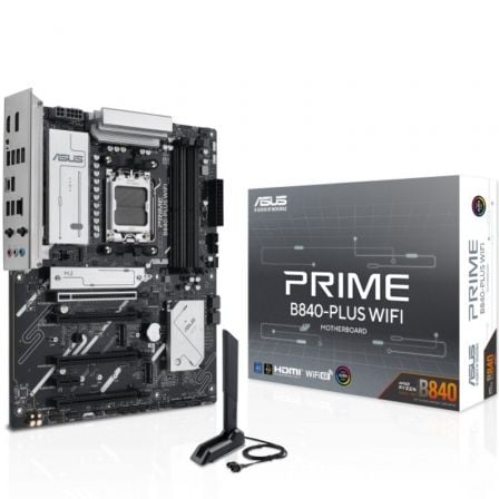--Placa Base Asus PRIME B840-PLUS WIFI Socket AM5/ DDR5/ PCIe 4.0-