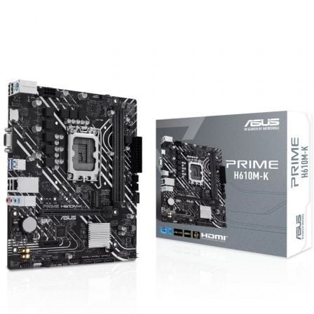 --Placa Base Asus Prime H610M-K Socket 1700/ DDR5/ PCIe 4.0/ Micro ATX-