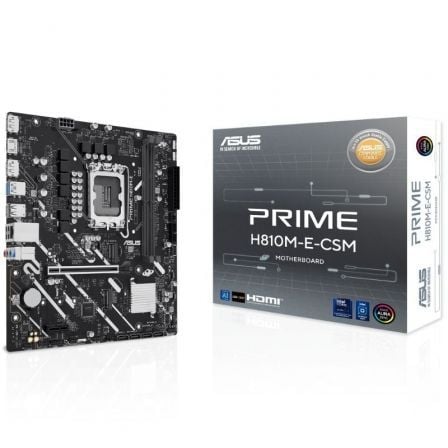 --Placa Base Asus Prime H810M-E-CSM/ Socket 1851/ DDR5/ PCIe 4.0/ Micro ATX-