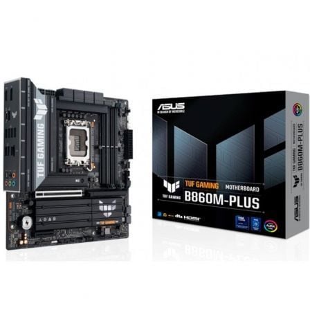 --Placa Base Asus TUF GAMING B860M-PLUS Socket 1851/ DDR5/ PCIe 5.0/ Micro ATX-