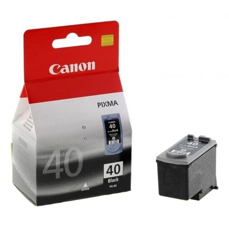 --Cartucho de Tinta Original Canon PG-40/ Negro-
