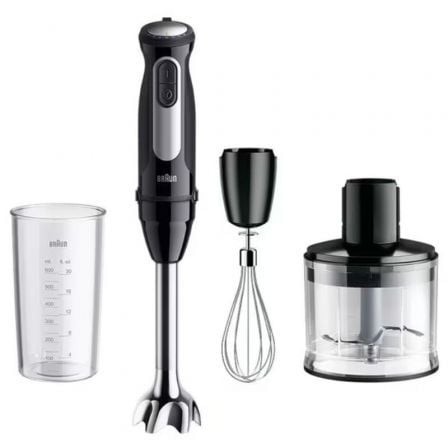 --Batidora de mano Braun MultiQuick 5 Pro Hand Blender MQ 55236 M/ 1000W/ 26 Velocidades-