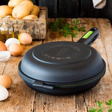 -3-Sartén Dupla para Tortillas Bra Prior A121466/ Ø20cm/ Aluminio fundido/ Apta para Inducción-3