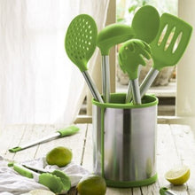 -2-Set 5 Utensilios Bra Prior A197011/ Bote Porta Utensilios/ Espátula/ Cuchara/ Pasta/ Cazo/ Espumadera/ Cucharón-2