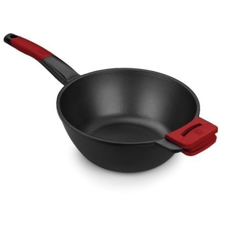 --Sartén Bra Wok Premiere A412028/ Ø28cm/ Aluminio fundido/ Apta para Inducción-