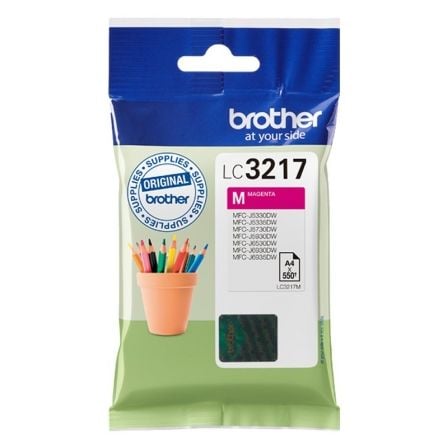 --Cartucho de Tinta Original Brother LC-3217M/ Magenta-