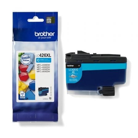 --Cartucho de Tinta Original Brother LC-426 XL Alta Capacidad/ Cian-