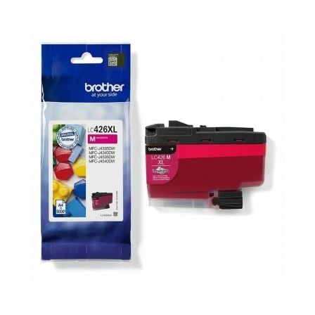 --Cartucho de Tinta Original Brother LC-426 XL Alta Capacidad/ Magenta-