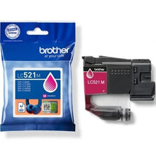 -2-Cartucho de Tinta Original Brother LC521M/ Magenta-2