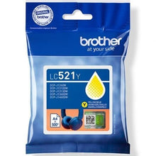 --Cartucho de Tinta Original Brother LC521Y/ Amarillo-