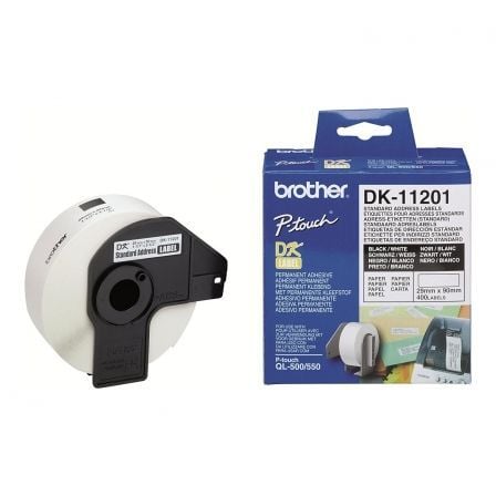 --Rollo de Etiquetas Original Brother DK-11201-