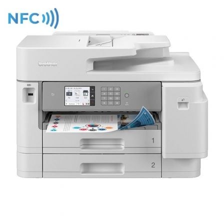 --Multifunción A3 Brother MFC-J5955DW WiFi/ Fax/ Dúplex/ Blanca-