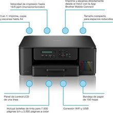 -1-Multifunción Recargable Brother DCP-T580DW WiFi/ Dúplex/ Negra-1