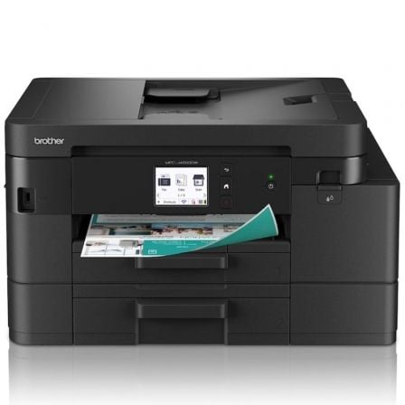 --Multifunción Brother MFC-J4550DW WiFi/ Fax/ Dúplex/ Negra-