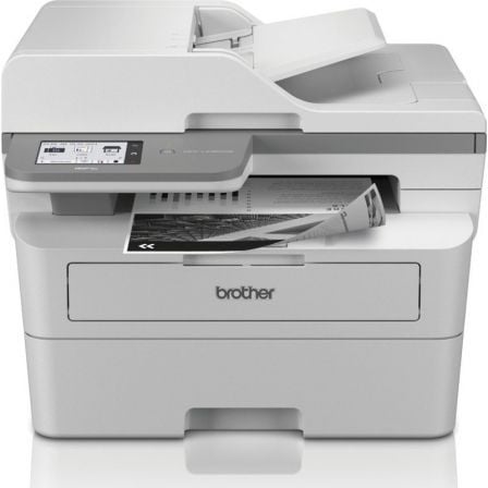 --Multifunción Láser Monocromo Brother MFC-L2960DW WiFi/ Fax/ Dúplex/ Blanca-