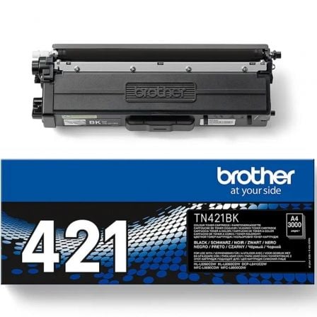 --Tóner Original Brother TN-421BK/ Negro-