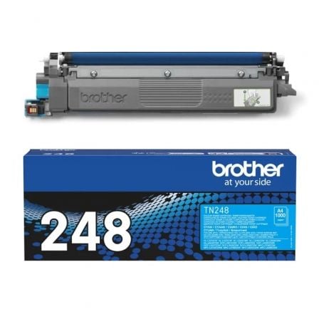 --Tóner Original Brother TN248C/ Cian-