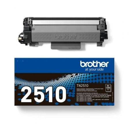 --Tóner Original Brother TN2510/ Negro-