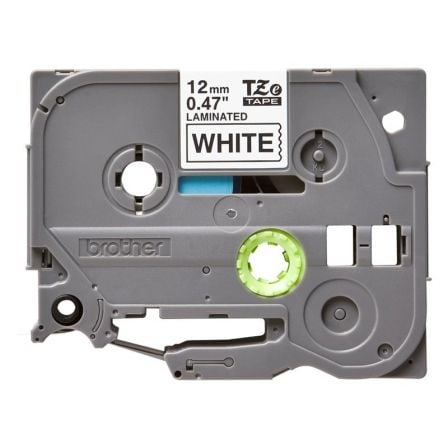 --Cinta Laminada Original Rotuladora Brother TZe-231/ Blanca-