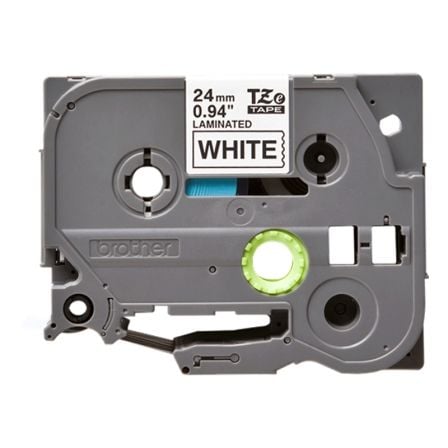 --Cinta Laminada Original Rotuladora Brother TZe-251/Blanca-
