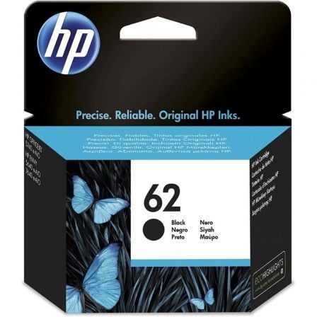 --Cartucho de Tinta Original HP nº62/ Negro-