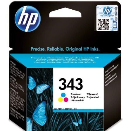 --Cartucho de Tinta Original HP nº343/ Tricolor-