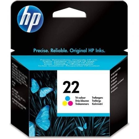 --Cartucho de Tinta Original HP nº22/ Tricolor-