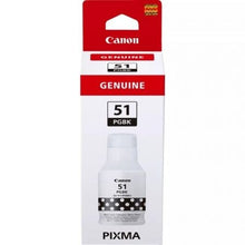 --Botella de Tinta Original Canon GI-51/ Negra-