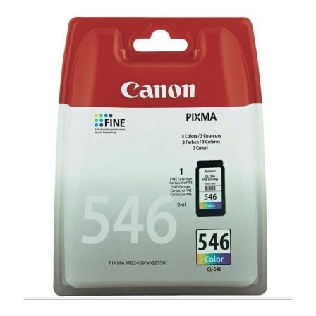 --Cartucho de Tinta Original Canon CL-546/ Tricolor-