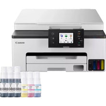 --Multifunción Recargable Canon MAXIFY GX1050 MegaTank 3 en 1 WiFi/ Dúplex/ Pack impresora + consumibles XL/ Blanca-