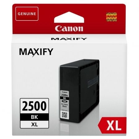 --Cartucho de Tinta Original Canon PGI-2500XL Alta Capacidad/ Negro-