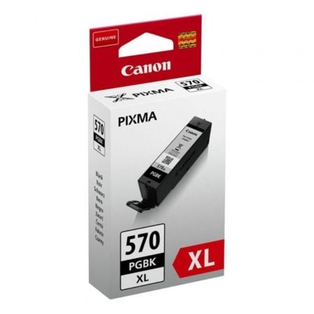 --Cartucho de Tinta Original Canon PGI-570 PGBKXL Alta Capacidad/ Negro-