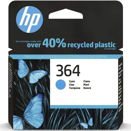 --Cartucho de Tinta Original HP nº364/ Cian-